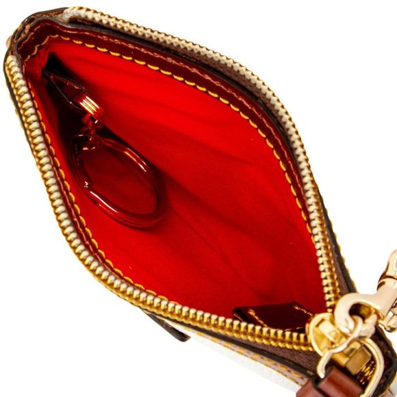 NWT-Dooney&Bourke Belvedere Pebble Wristlet, White - Picture 7 of 8